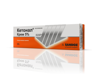 КЕТОНАЛ 5% 30г крем д/нар прим - Добрая аптека