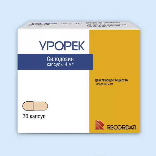 УРОРЕК 4мг N30 капс твердые УРОРЕК 4мг N30 капс твердые - Добрая аптека