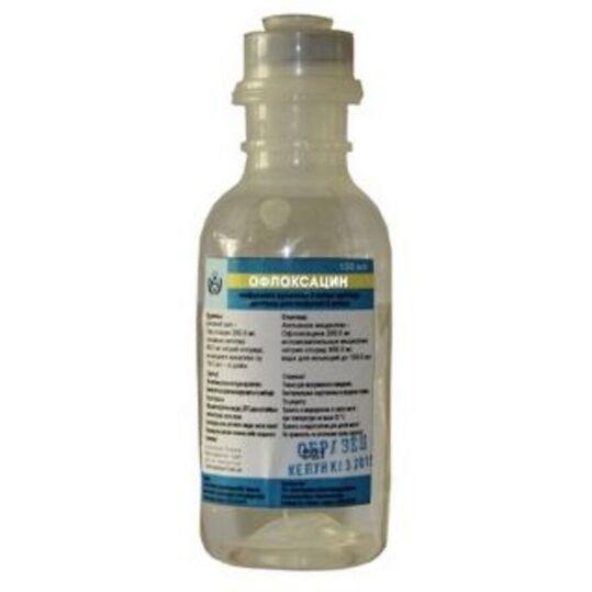 ОФЛОКСАЦИН 2мг/мл 100мл р-р д/инф ОФЛОКСАЦИН 2мг/мл 100мл р-р д/инф - Добрая аптека