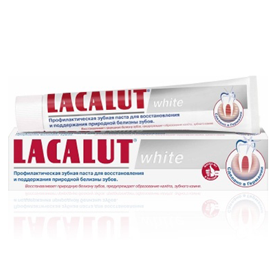Lacalut White Зубная паста 50мл Lacalut White Зубная паста 50мл - Добрая аптека