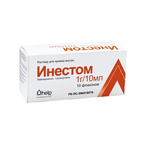 ИНЕСТОМ 1г/10мл 10мл N10 р-р д/внут прим - Добрая аптека