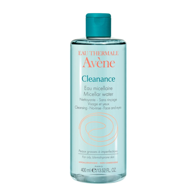 AVENE Cleanance вода очищающая д/жирной и пробл. кожи 400мл AVENE Cleanance вода очищающая д/жирной и пробл. кожи 400мл - Добрая аптека