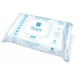 BIOLANE салфетки очищающие увлажн для чувствит кожи №72 - Добрая аптека