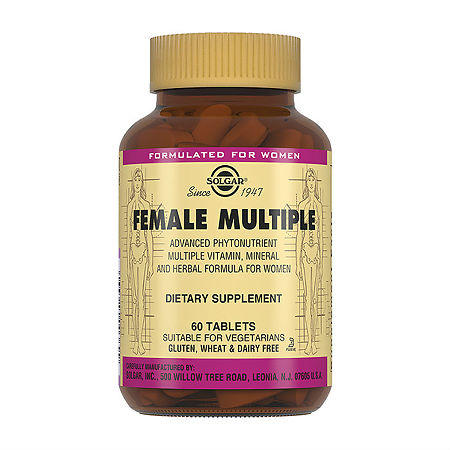 СОЛГАР МУЛЬТИВИТАМ МИНЕРАЛ КОМПЛЕКС N60 таб ДЛЯ ЖЕНЩИН СОЛГАР МУЛЬТИВИТАМ МИНЕРАЛ КОМПЛЕКС N60 таб ДЛЯ ЖЕНЩИН - Добрая аптека