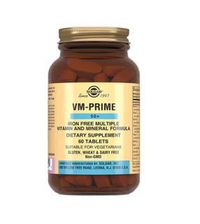 СОЛГАР ВМ-ПРАЙМ 50+ МУЛЬТИВИТАМ МИНЕРАЛ КОМПЛЕКС N60 таб - Добрая аптека
