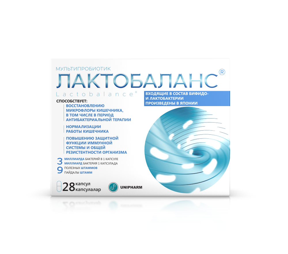 ЛАКТОБАЛАНС 378мг N28 капс - Добрая аптека