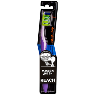 JOHNSON'S Зубная щетка рич dualeffect жесткая - Добрая аптека