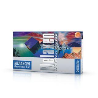 МЕЛАКСЕН 3мг N24 таб п.о. - Добрая аптека