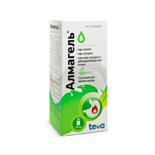 АЛМАГЕЛЬ 170мл сусп д/внут прим - Добрая аптека