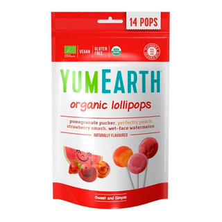 ОРГАНИЧЕСКИЕ ЛЕДЕНЦЫ НА ПАЛОЧКЕ ФРУКТОВЫЕ 4 вкуса 85г - Добрая аптека