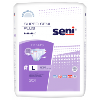 СЕНИ СУПЕР ПЛЮС подгузники д/взр N30 3-ЛАРДЖ - Добрая аптека