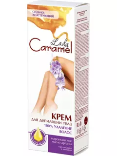 Ledy Caramel Крем для депиляций тела 100% удаление волос 100мл - Добрая аптека