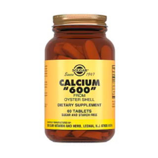СОЛГАР КАЛЬЦИЙ 600 ИЗ РАКОВИН УСТРИЦ N60 таб - Добрая аптека