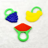 Potato Прорезыватель силиконовый цветной банан,Арбуз Potato Прорезыватель силиконовый цветной банан,Арбуз - Добрая аптека