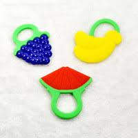 Potato Прорезыватель силиконовый цветной банан,Арбуз - Добрая аптека