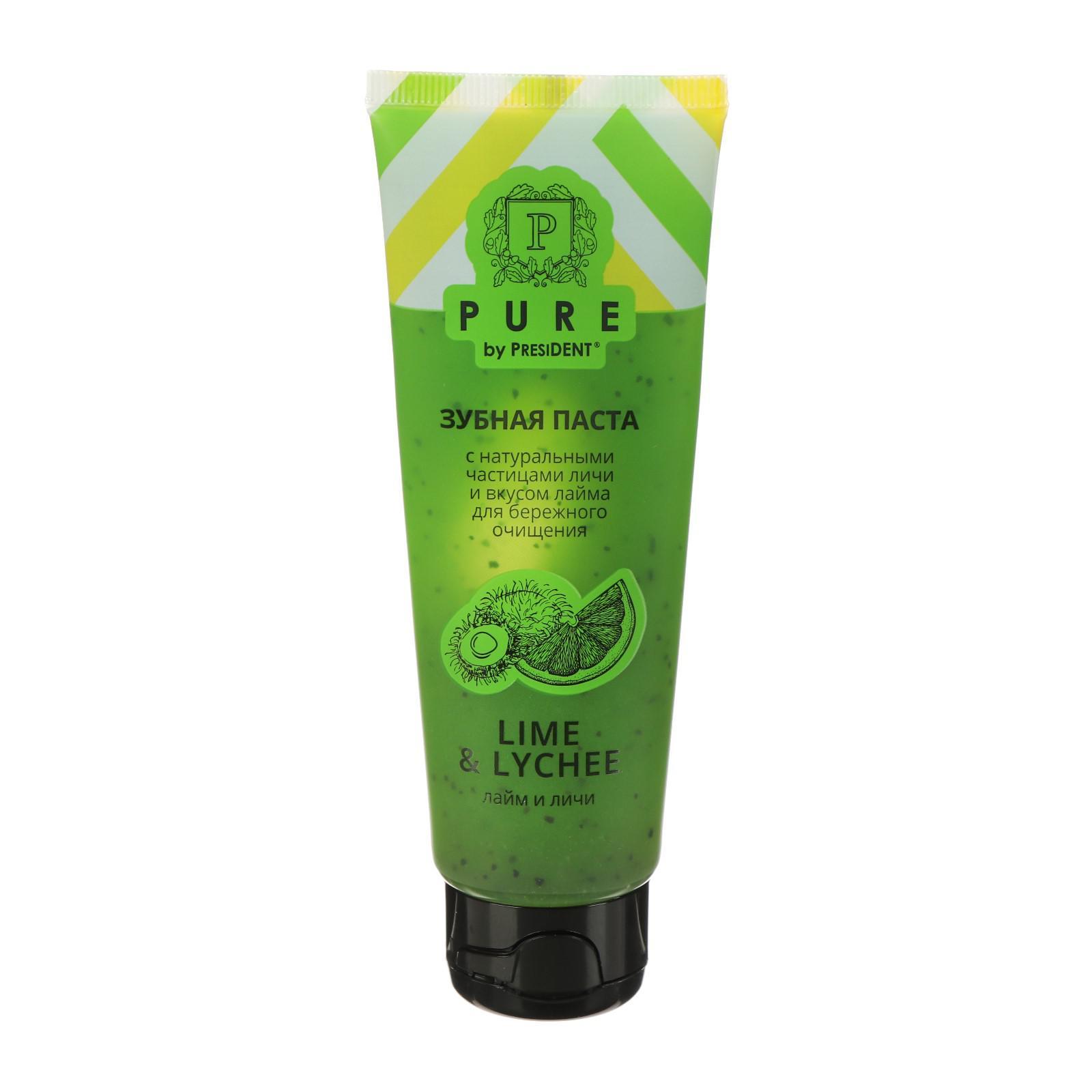 President зуб. паста Лайм и Личи 100г President зуб. паста Лайм и Личи 100г - Добрая аптека