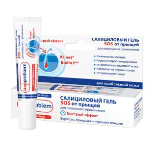 СТОППРОБЛЕМ УЛЬТРА КОНТРОЛЬ СОС ГЕЛЬ САЛИЦИЛ 15мл ЛОКАЛ ПРИМ - Добрая аптека