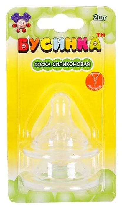 Бусинка соска сил.на бутылочку №2 501 каша - Добрая аптека