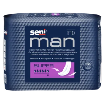 СЕНИ МЕН ПРОКЛАДКИ УРОЛОГИЧЕСКИЕ МУЖСКИЕ N10 супер СЕНИ МЕН ПРОКЛАДКИ УРОЛОГИЧЕСКИЕ МУЖСКИЕ N10 супер - Добрая аптека
