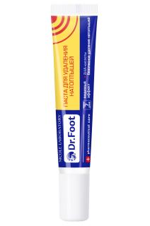 ДОКТОР ФУТ ПАСТА 20мл ДЛЯ УДАЛЕНИЯ МОЗОЛЕЙ И НАТОПТЫШЕЙ - Добрая аптека