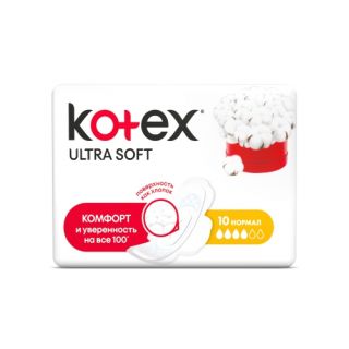 KOTEX УЛЬТРА ПРОКЛАДКИ N10 нормал СОФТ KOTEX УЛЬТРА ПРОКЛАДКИ N10 нормал СОФТ - Добрая аптека