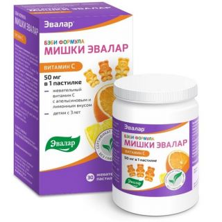 БЭБИФОРМУЛА МИШКИ ВИТАМИН С N30 паст жев - Добрая аптека