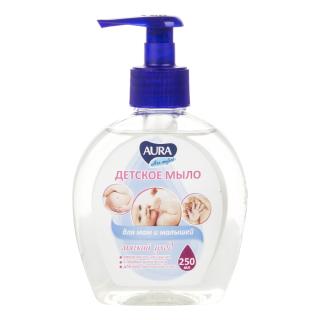 AURA Мыло жидкое детс ультра comfort мягкий уход 250мл - Добрая аптека