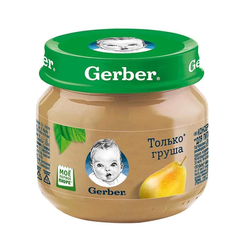 ГЕРБЕР ПЮРЕ 80г ГРУШИ ВИЛЬЯМС ГЕРБЕР ПЮРЕ 80г ГРУШИ ВИЛЬЯМС - Добрая аптека