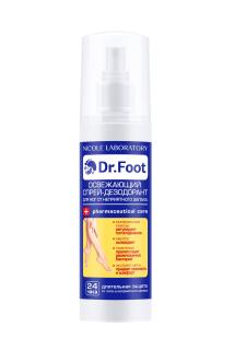 ДОКТОР ФУТ СПРЕЙ-ДЕЗОДОРАНТ ДЛЯ НОГ 150г ОСВЕЖАЮЩИЙ - Добрая аптека
