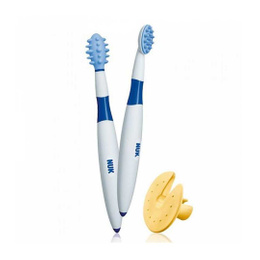 НУК НАБОР ЩЕТОК ТРЕНАЖЕРОВ N2 10256205 6-15МЕС. НУК НАБОР ЩЕТОК ТРЕНАЖЕРОВ N2 10256205 6-15МЕС. - Добрая аптека