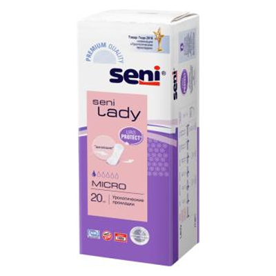 СЕНИ ЛЕДИ ПРОКЛАДКИ УРОЛОГ N20 МИКРО СЕНИ ЛЕДИ ПРОКЛАДКИ УРОЛОГ N20 МИКРО - Добрая аптека