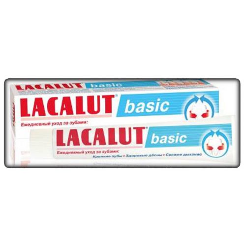 LACALUT ЗУБНАЯ ПАСТА 75мл БЭЙСИК LACALUT ЗУБНАЯ ПАСТА 75мл БЭЙСИК - Добрая аптека