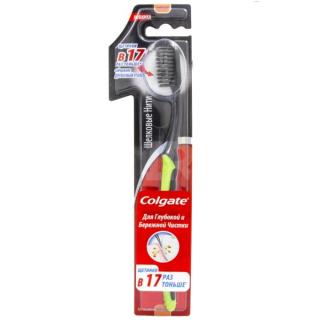 Colgate зубная щетка Шелковые нити с древесным углем - Добрая аптека