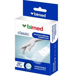Бимед Пластыри медицинские нестерильные влагостойкие пористые прозрачные 2х7см №10 REL1 - Добрая аптека