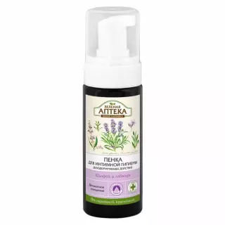 Зеленая аптека Пенка для интимной гигиены Шалфей и лаванда 150мл - Добрая аптека