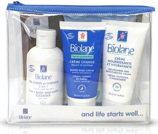 BIOLANE Набор дорожный в косметичке 50мл-3шт - Добрая аптека