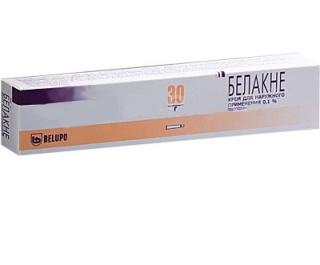 БЕЛАКНЕ 0.1% 30г крем д/нар прим - Добрая аптека