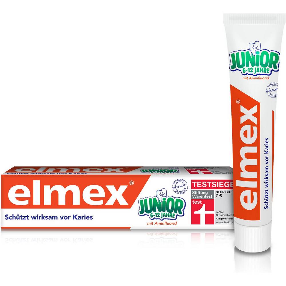 ЭЛМЕКС ЗУБНАЯ ПАСТА ЮНИОР 75мл С 6 ДО 12 ЛЕТ ЭЛМЕКС ЗУБНАЯ ПАСТА ЮНИОР 75мл С 6 ДО 12 ЛЕТ - Добрая аптека