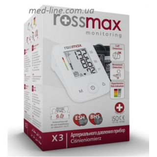Тонометр rossmaх х3 на плечо автомат - Добрая аптека