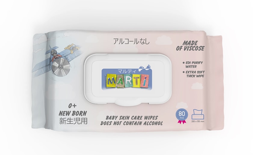 Детские салфетки MARTI №80 REL1 Детские салфетки MARTI №80 REL1 - Добрая аптека