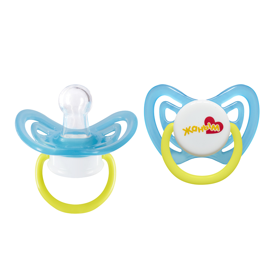 BABY PLANET ПУСТЫШКА N2 ОРТОДОНТ 8310/03 СИЛИКОН 6-12 МЕС.+ - Добрая аптека