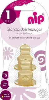 НИП СОСКА ДЛЯ БУТЫЛОЧКИ ЛАТЕКС р.2 6МЕС - Добрая аптека
