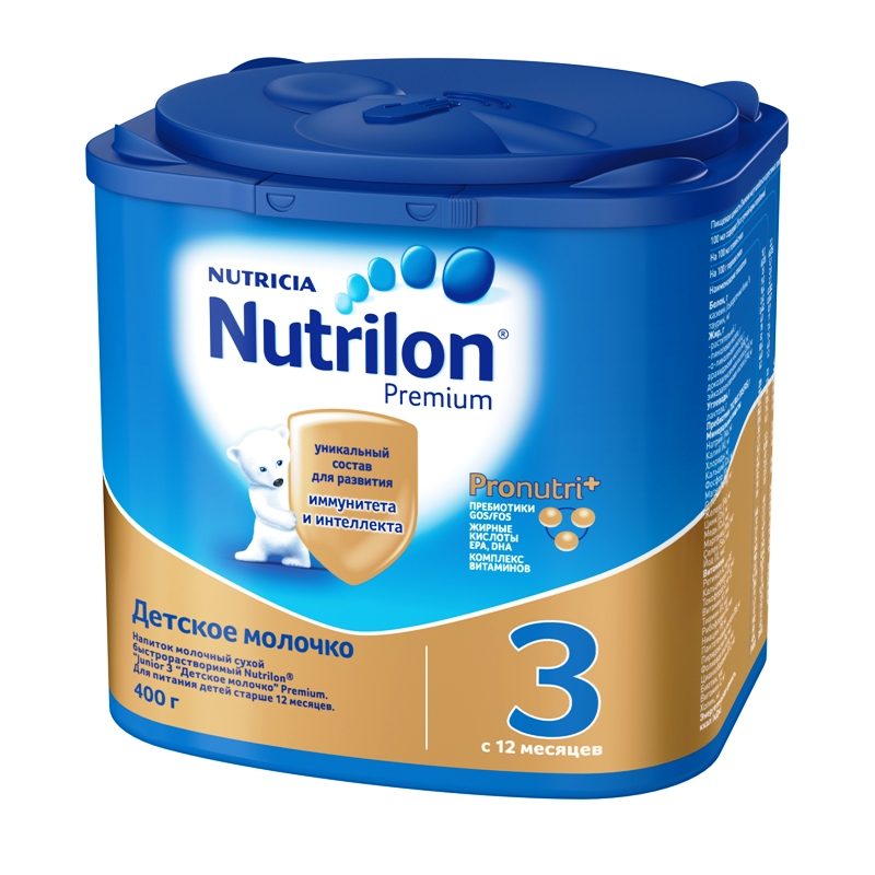 Nutrilon Junior 3 Premium 400гр Nutrilon Junior 3 Premium 400гр - Добрая аптека