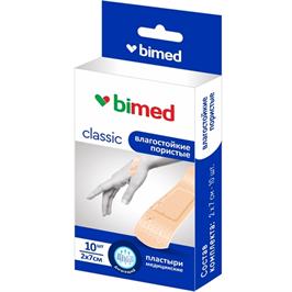 Бимед Пластыри медицинские нестерильные пористые цвета кожи с эффектом эластичности 2х7см №10 REL1 - Добрая аптека