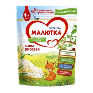 МАЛЮТКА КАША БЕЗМОЛ 200г РИС 4мес+ - Добрая аптека