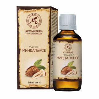 Масло ароматика натуральное растительное миндальное 50мл Масло ароматика натуральное растительное миндальное 50мл - Добрая аптека