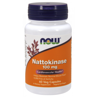 NOW Наттокиназа 450мг №60 капс REL1 - Добрая аптека