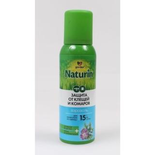 Gardex Naturin Аэрозоль от комаров и клещей 100мл REL1 - Добрая аптека