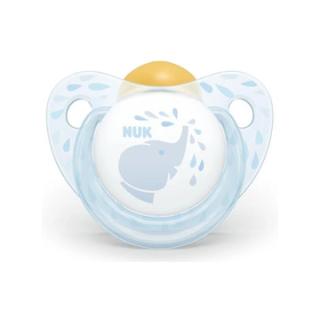 Nuk Пустышка 0-6 м латекс Classik Baby Blye REL1 - Добрая аптека