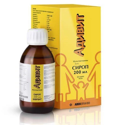 АДИВИТ 200мл сироп АДИВИТ 200мл сироп - Добрая аптека